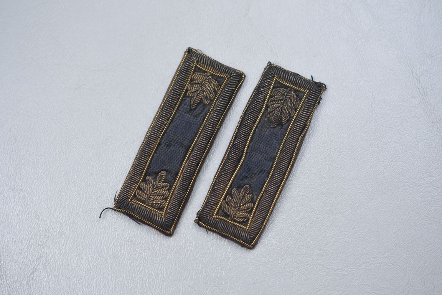 CIVIL WAR U.S. INFANTRY MAJOR’S SHOULDER STRAPS - MATCHED PAIR