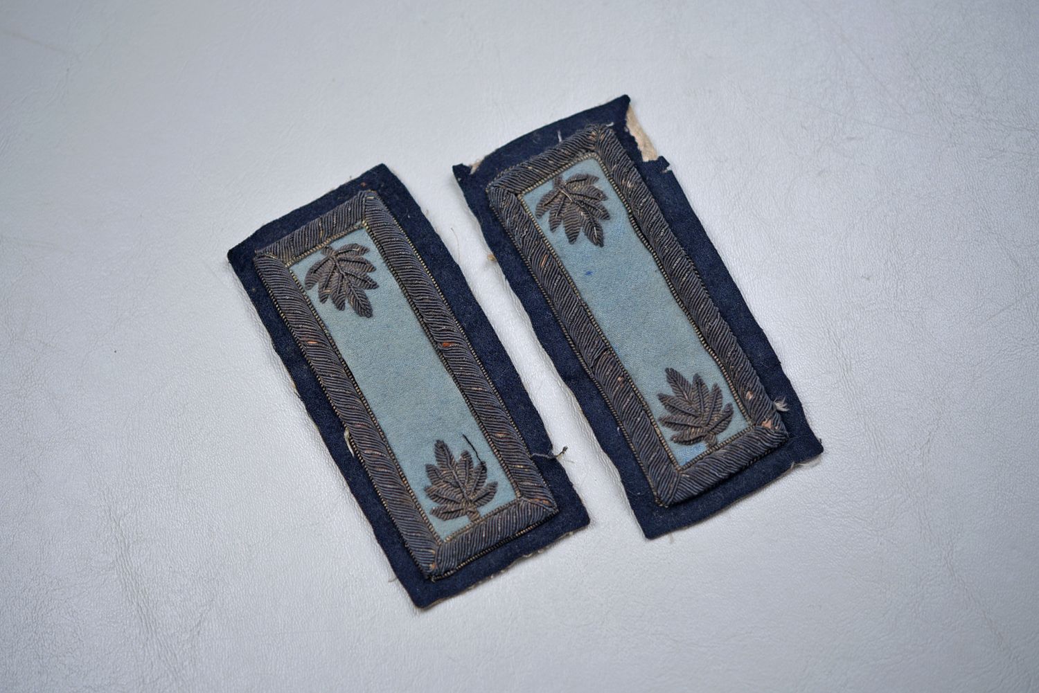 CIVIL WAR U.S. INFANTRY MAJOR’S SHOULDER STRAPS - MATCHED PAIR