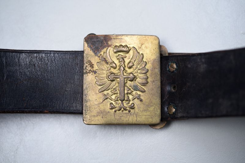 1936 SPANISH CIVIL WAR ENLISTED BUCKLE &amp; BELT
