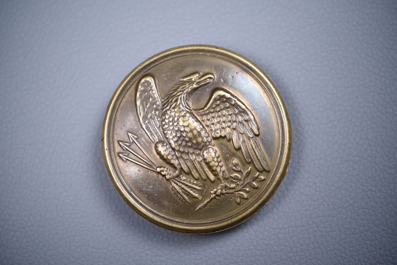 CIVIL WAR FEDERAL EAGLE BREAST PLATE - PERFECT, NON-EXCAVATED