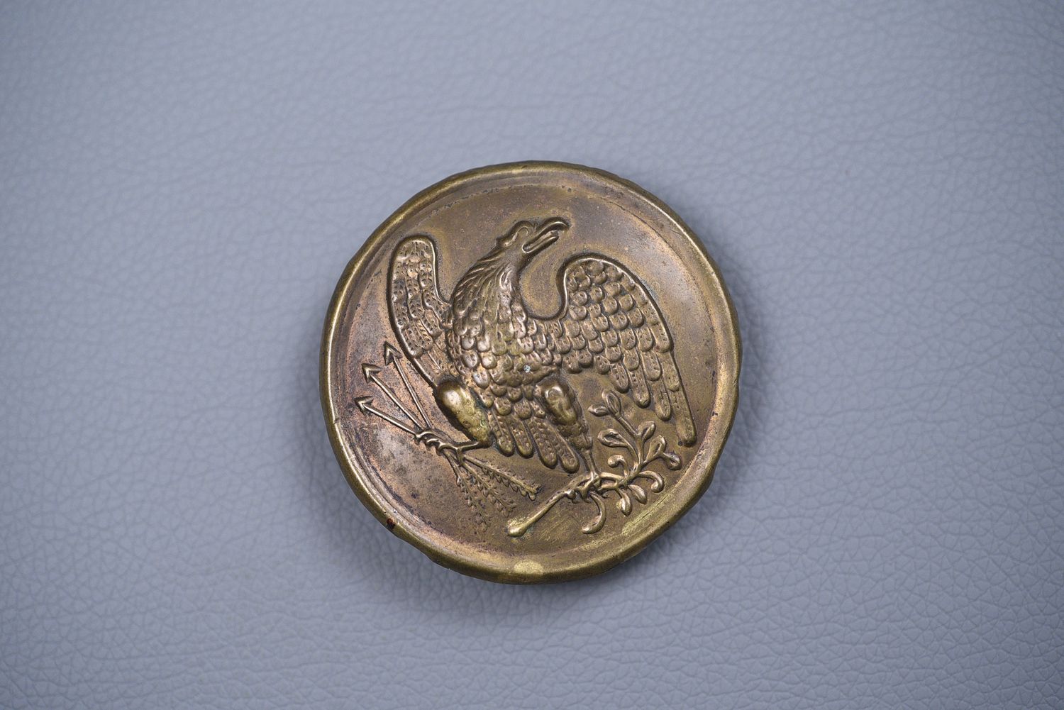 Civil War Burnside Eagle Breast Plate - non dug