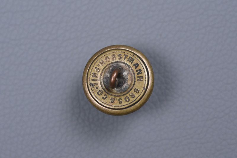 CIVIL WAR FEDERAL OFFICER EAGLE 'I' COAT BUTTON – 22mm