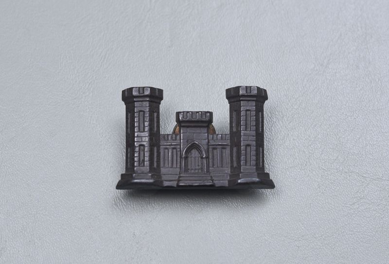 WWI U.S. ENGINEER OFFICER COLLAR INSIGNIA WWI U.S. ENGINEER OFFICER COLLAR INSIGNIA