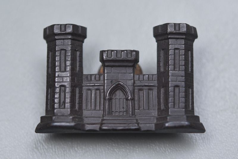 WWI U.S. ENGINEER OFFICER COLLAR INSIGNIA