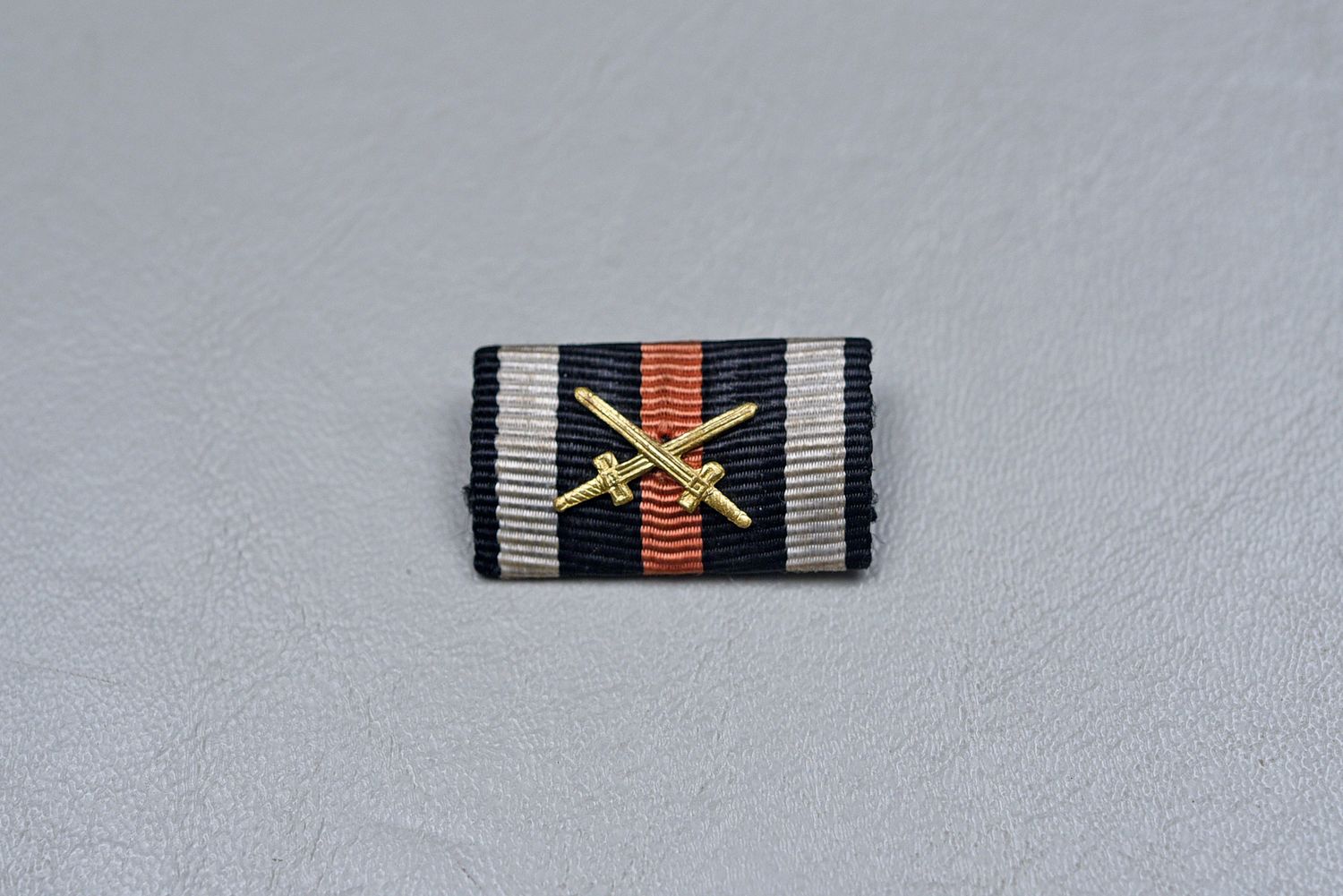 WWI GERMAN 1914-1918 HINDENBURG HONOR CROSS w/SWORDS RIBBON BAR – 30mm RIBBON