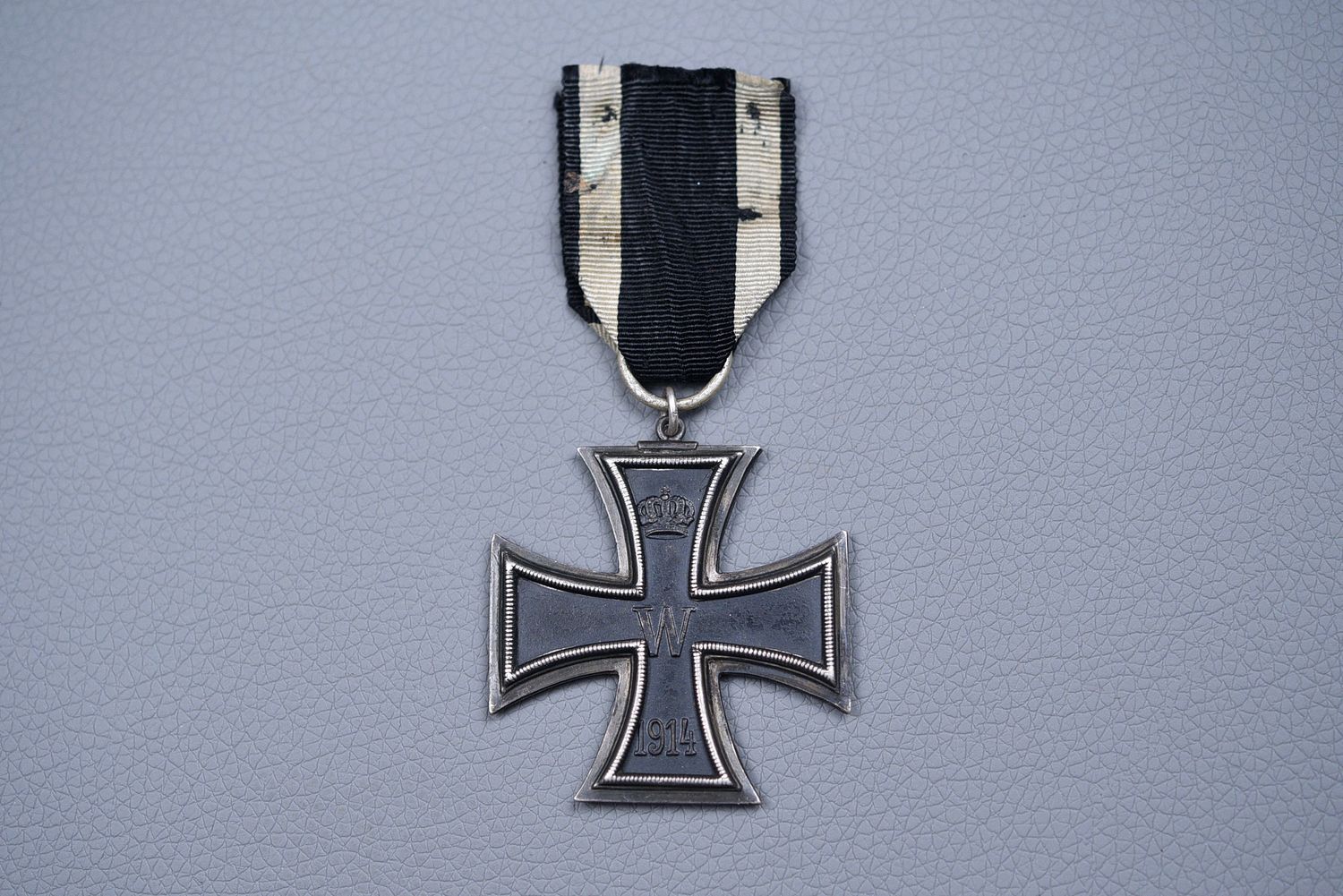 WWI GERMAN 1914 IRON CROSS 2nd CLASS ON RIBBON     