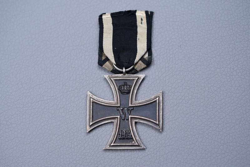 WWI GERMAN 1914 IRON CROSS 2nd CLASS ON RIBBON  