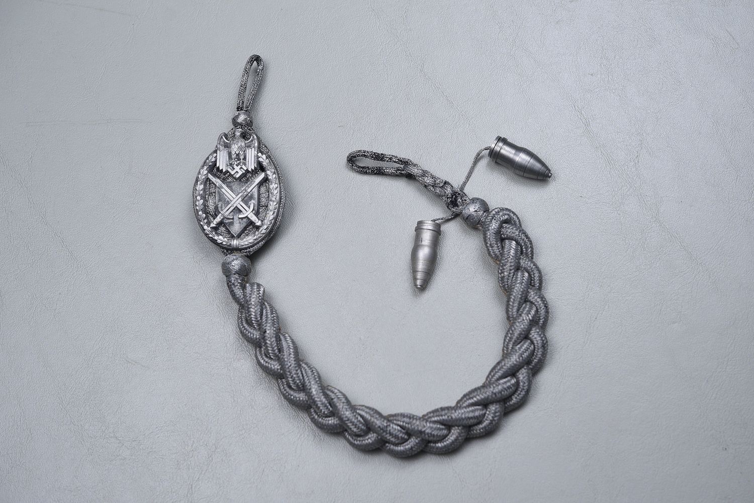 WWII GERMAN SECOND TYPE HEER MARKSMANSHIP LANYARD GRADE III