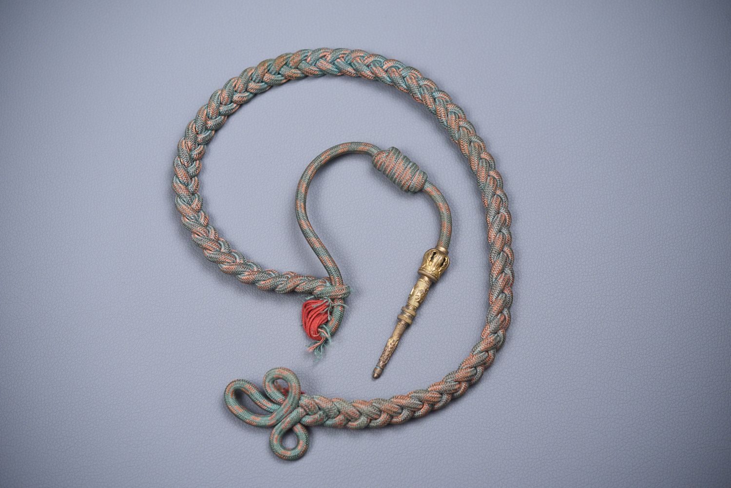 WWI FRENCH FOURRAGERE w/DELUXE FINIAL