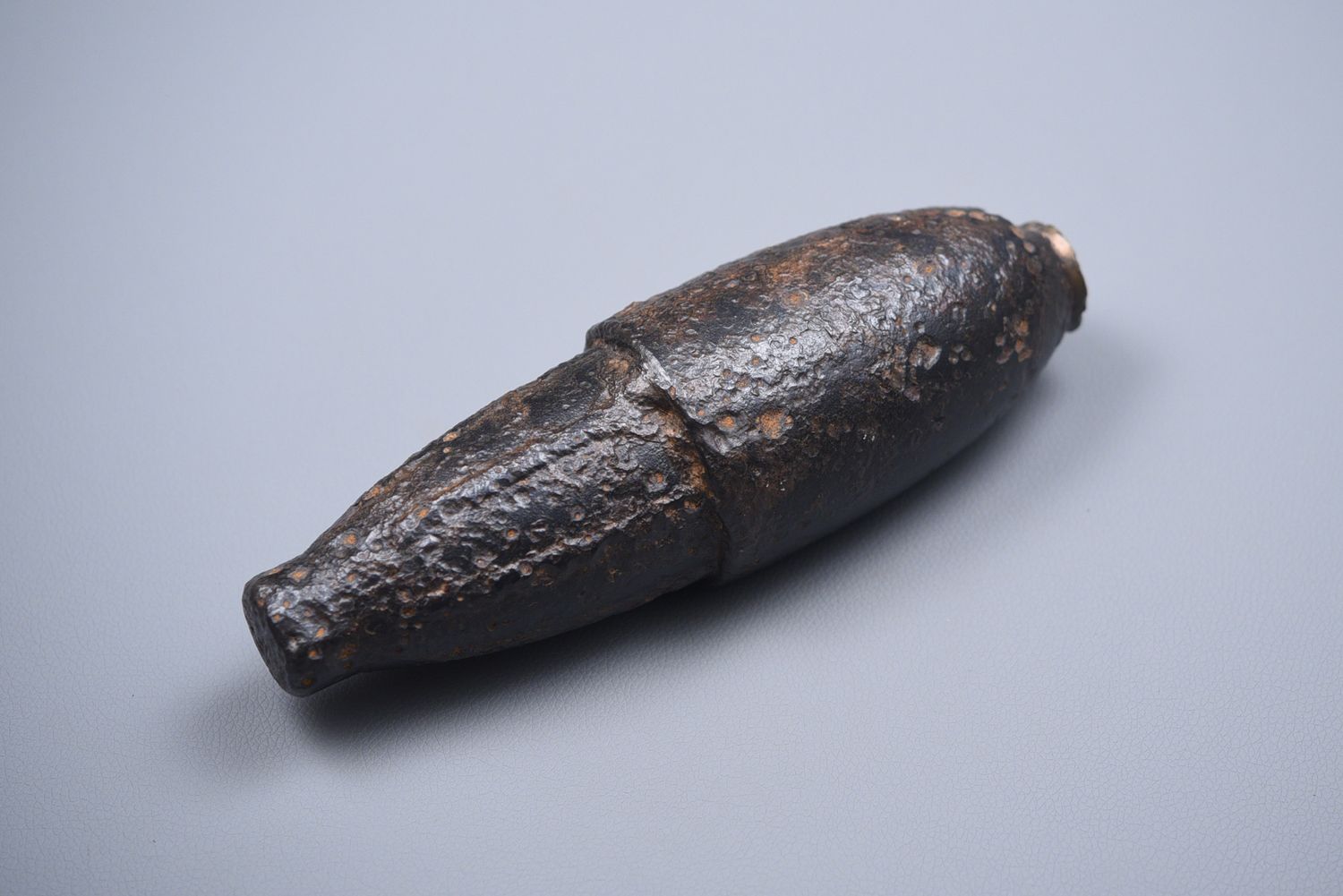CIVIL WAR 3-INCH SCHENKL ARTILLERY SHELL – BATTLEFIELD RECOVERED, INERT