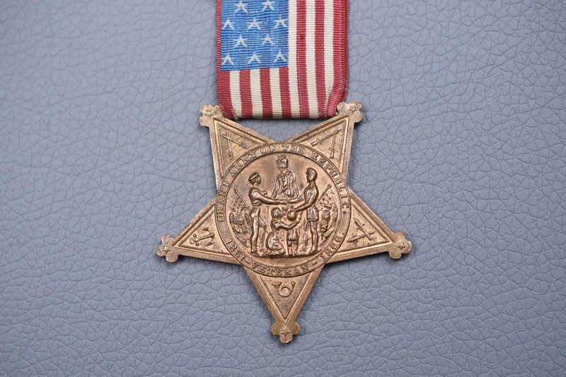 CIVIL WAR GAR MEDAL TYPE II MEDAL - NUMBERED