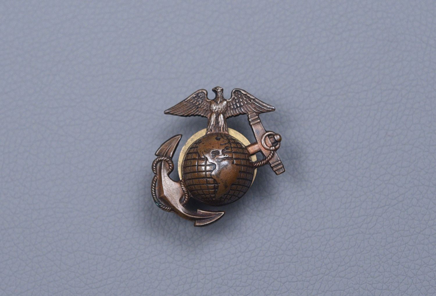 WWI U.S. MARINE CORPS ENLISTED COVER INSIGNIA