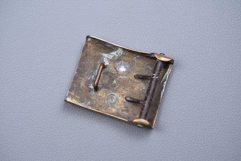 Pre-WWI GERMAN MODEL 1895 PRUSSIAN ENLISTED BELT BUCKLE - D.R.G.M. MARKED