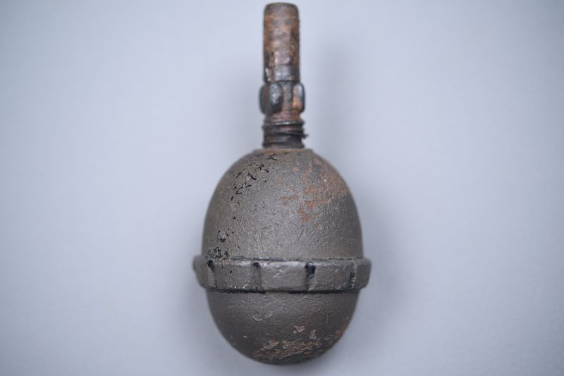 WWI GERMAN MODEL 17 EIERHANDGRANATE - INERT