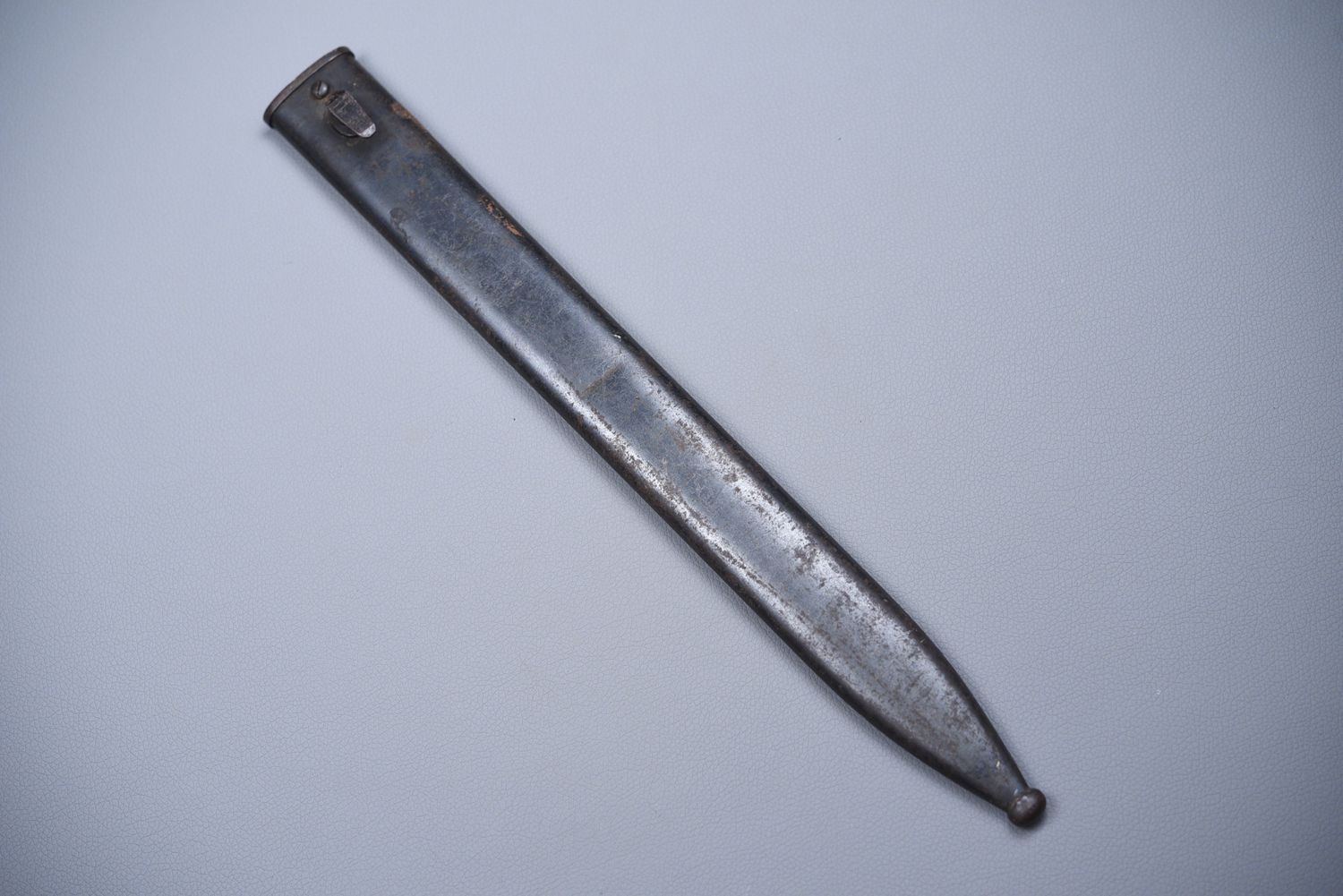 WWI GERMAN S98/05 BUTCHER BAYONET SCABBARD