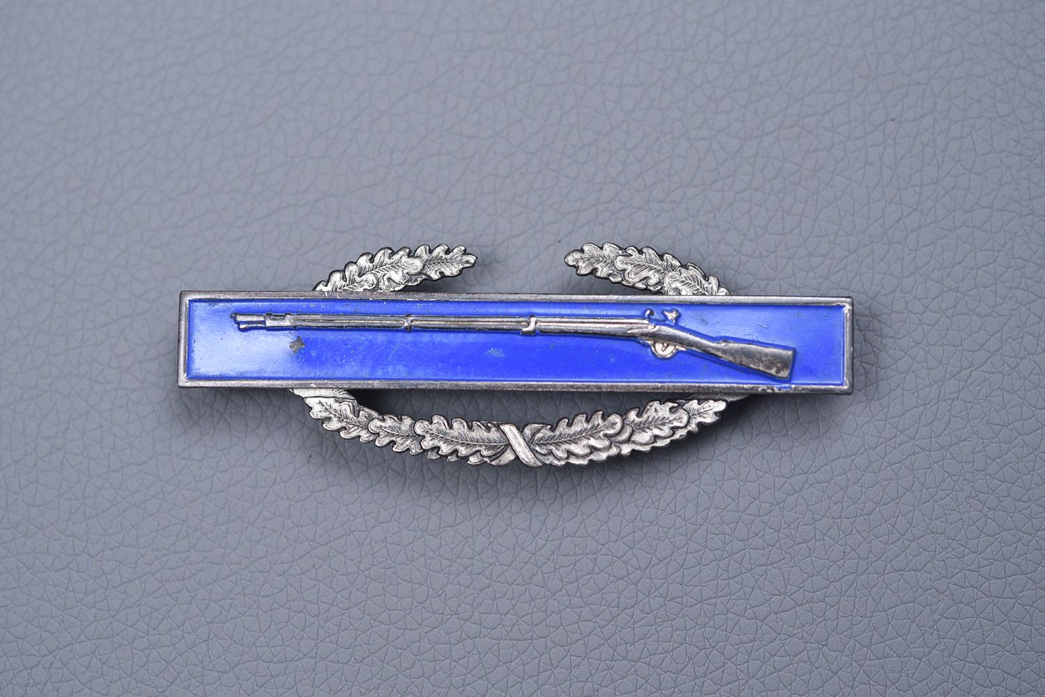 WWII U.S. ARMY COMBAT INFANTRY BADGE - TWO-PIECE, STERLING