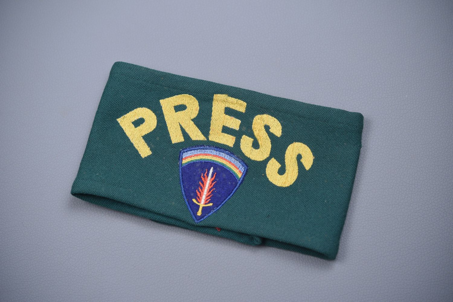 WWII U.S. SHAEF &#39;PRESS&#39; ARMBAND