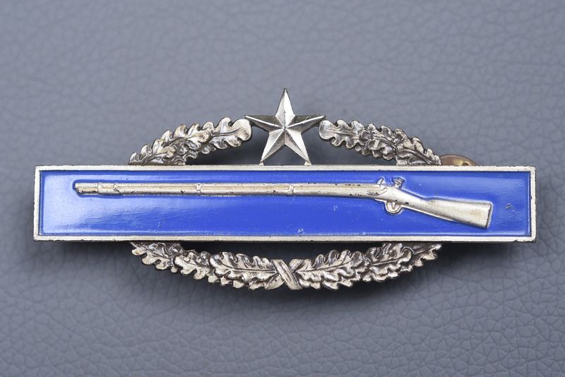 KOREAN WAR U.S. ARMY COMBAT INFANTRY BADGE – 2nd AWARD, MEYER, NY