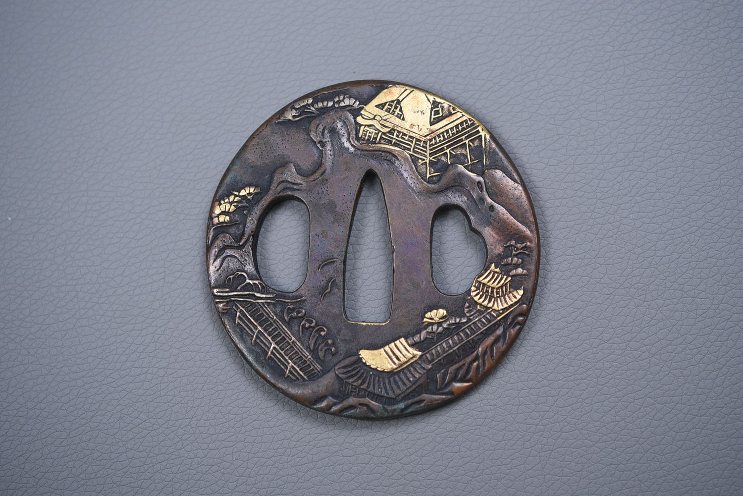 Japanese Samurai Sword Tsuba #4 - Replica