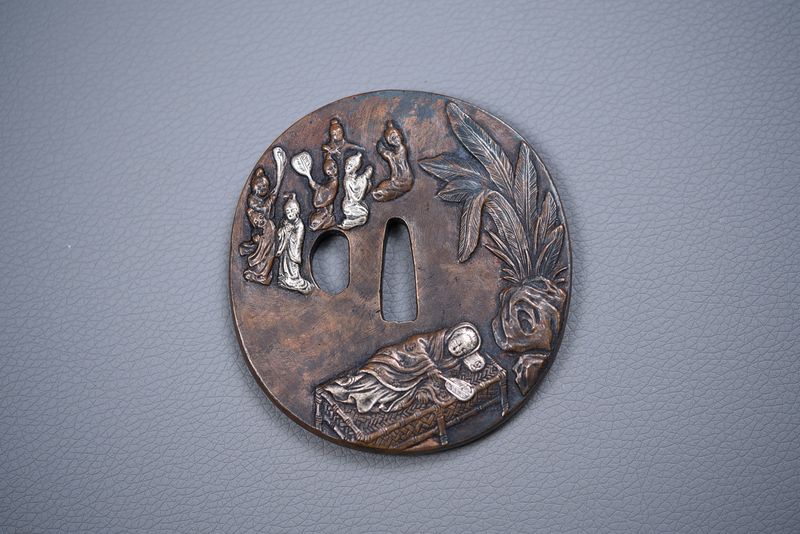 Japanese Samurai Sword Tsuba #6 - Replica