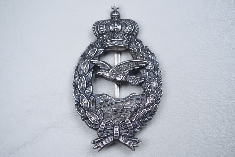 WWI GERMAN BAVARIAN COMMEMORATIVE PILOT'S BADGE