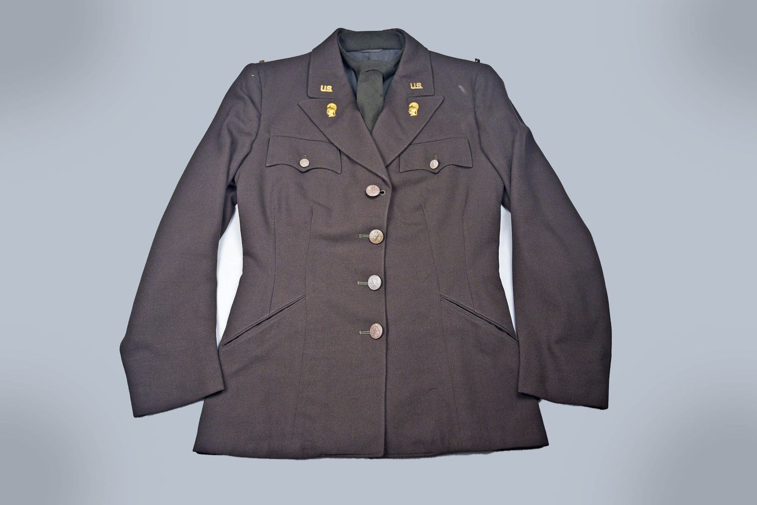 WWII U.S. ARMY WAC OFFICER UNIFORM JACKET WWII U.S. ARMY WAC OFFICER UNIFORM JACKET
