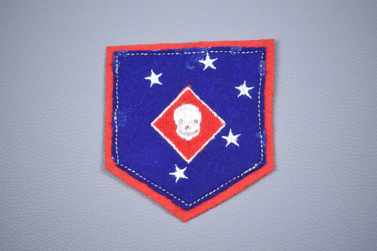 WWII U.S. MARINE RAIDER 'BLOODED' SHOULDER PATCH - AUSTRALIAN MADE