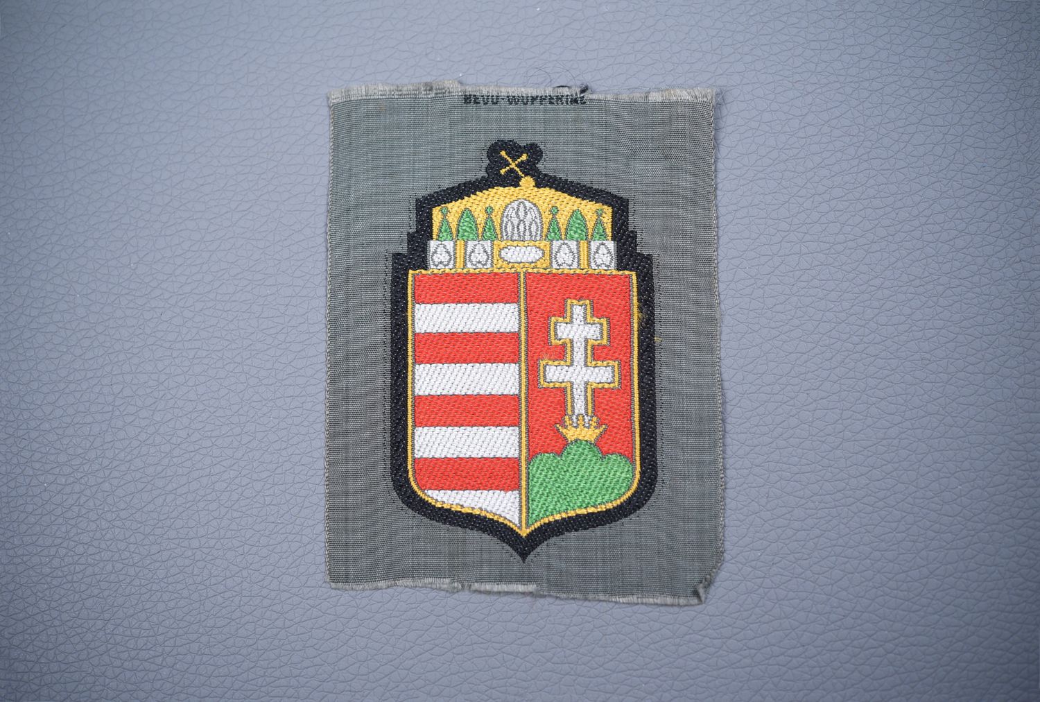 WWII GERMAN HUNGARIAN FOREIGN VOLUNTEER ARM INSIGNIA - BEVO