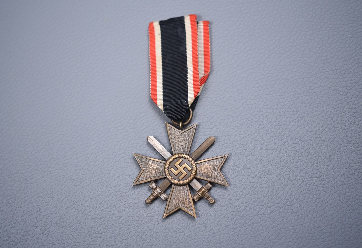 WWII GERMAN 1939 WAR MERIT CROSS 2nd CLASS w/SWORDS MARKED '100'