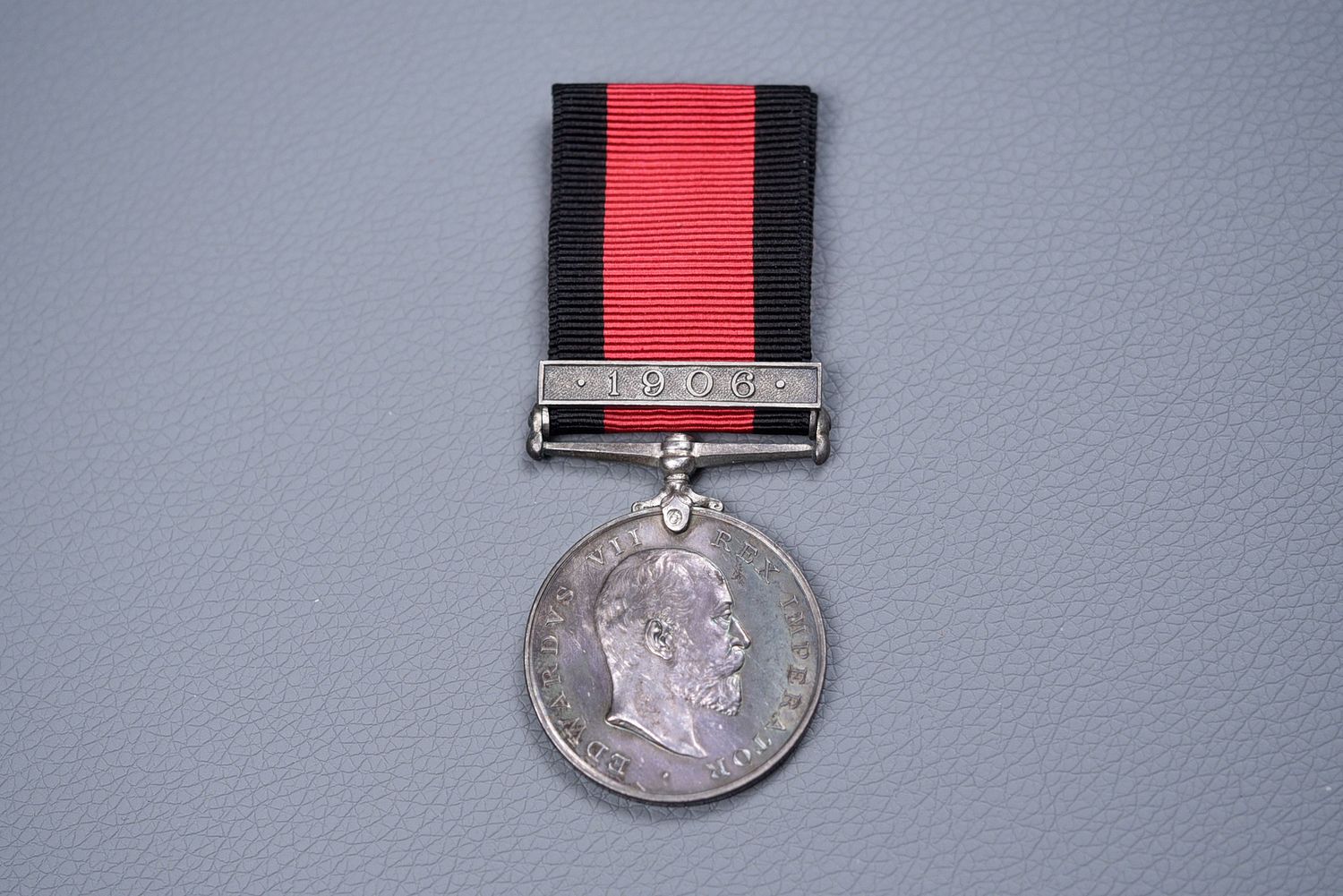 BRITISH VICTORIAN 1906 NATAL REBELLION MEDAL w/BAR 1906 TO NATAL CARBINEERS