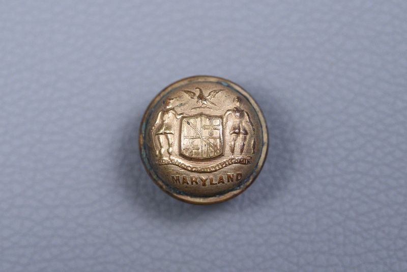 CIVIL WAR MARYLAND COAT BUTTON BY SUPERIOR QUALITY - NON-DUG