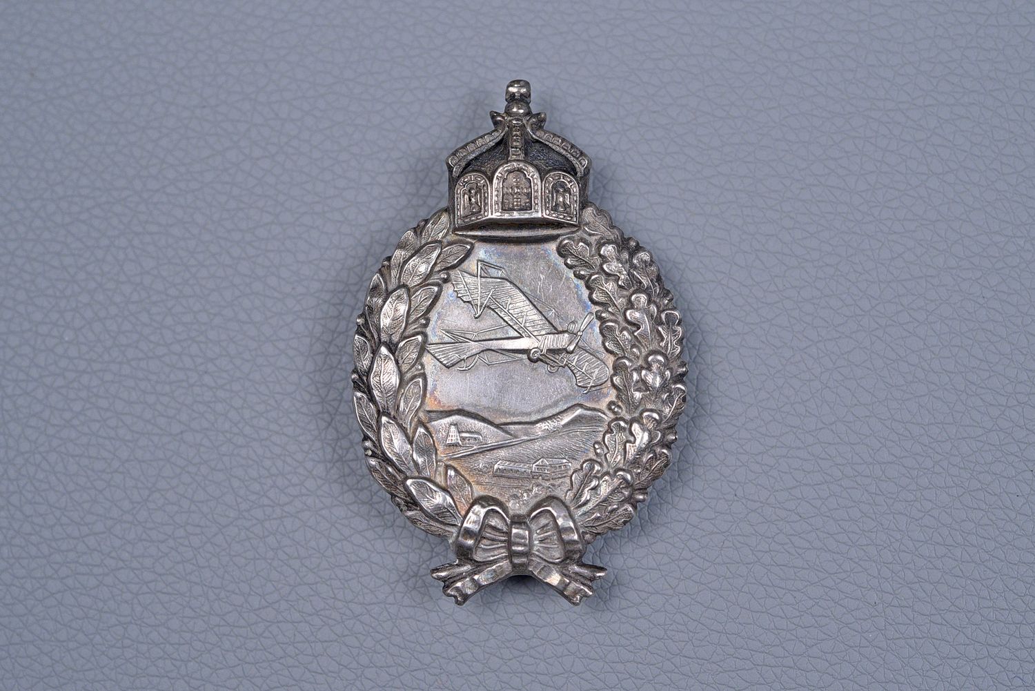 WWI GERMAN PRUSSIAN PILOT'S BADGE BY C.E. JUNCKER