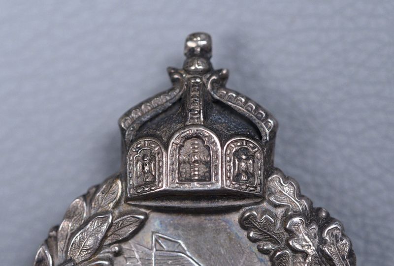 WWI GERMAN PRUSSIAN PILOT'S BADGE BY C.E. JUNCKER