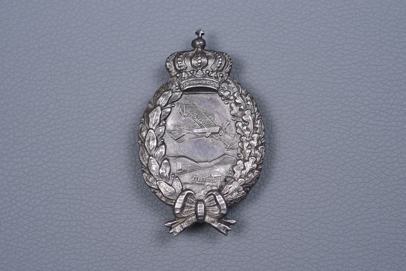 WWI GERMAN BAVARIAN PILOT'S BADGE BY KARL PÖLLATH