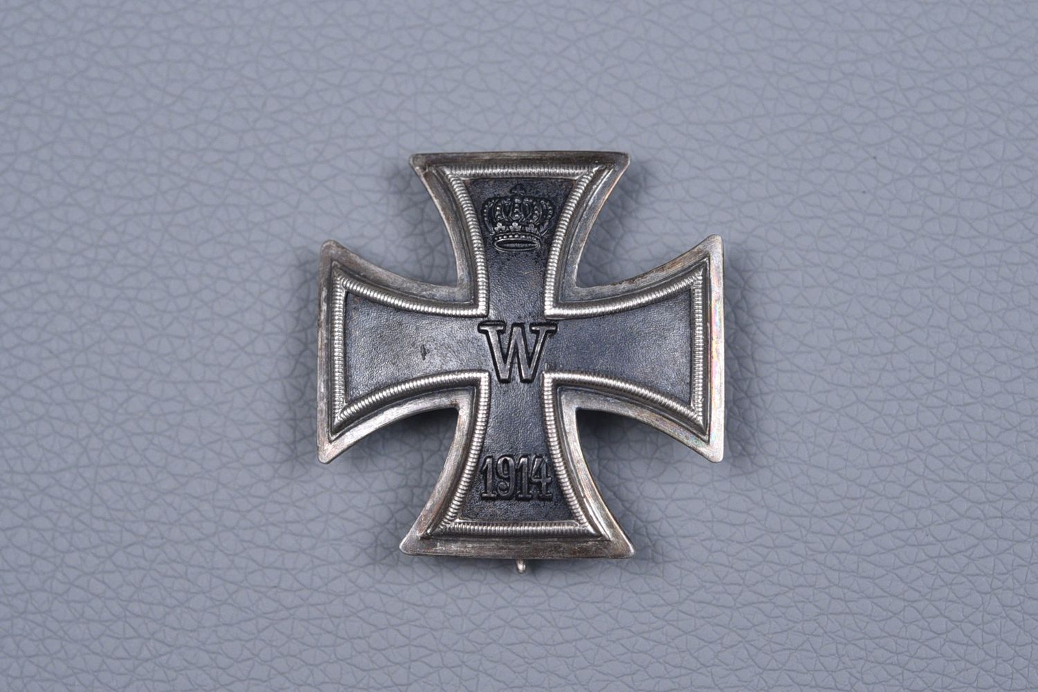 WWI GERMAN PRUSSIAN 1914 IRON CROSS 1st CLASS - VAULTED