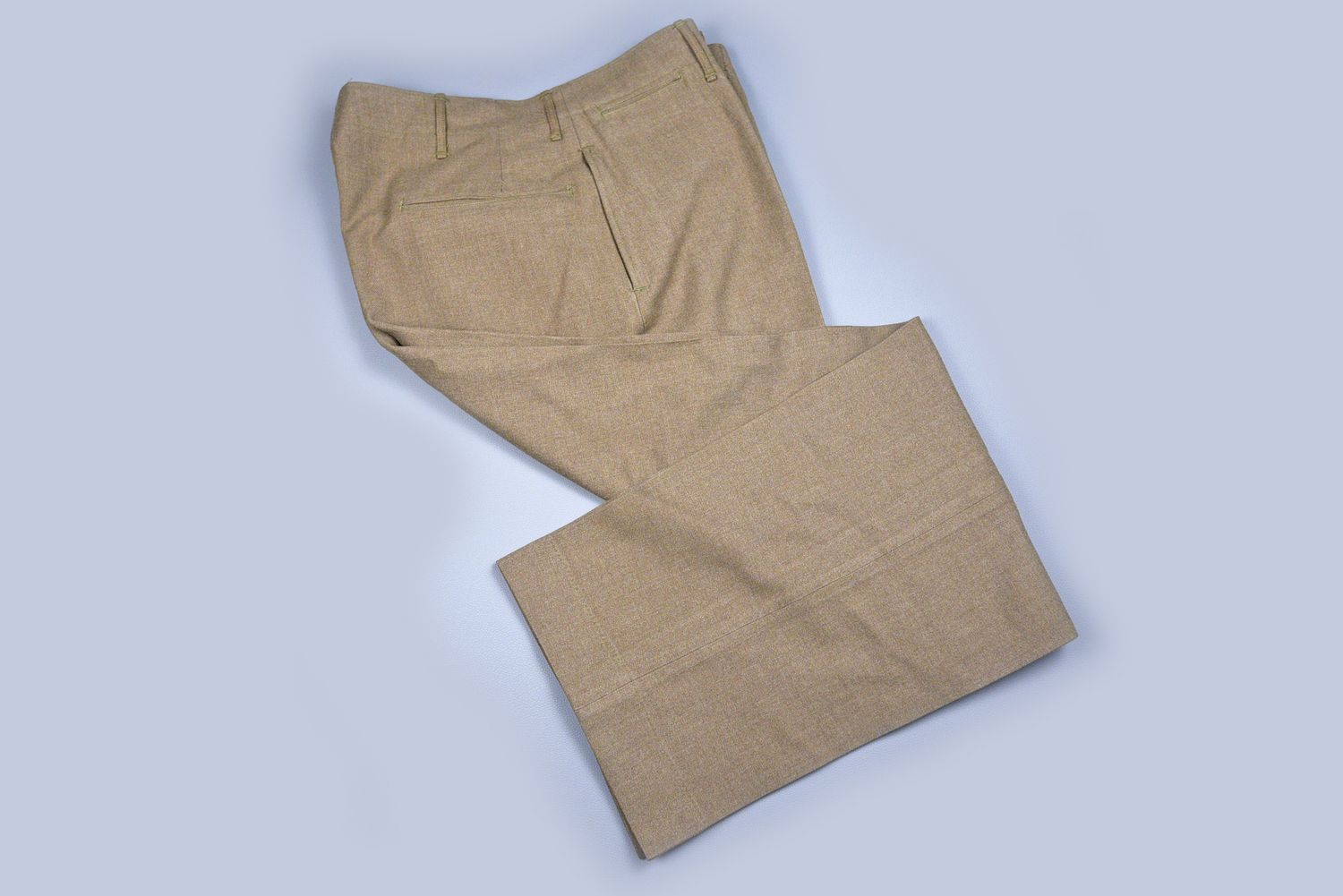 WWII U.S. ARMY ENLISTED BROWN TROUSERS WWII U.S. ARMY ENLISTED BROWN TROUSERS