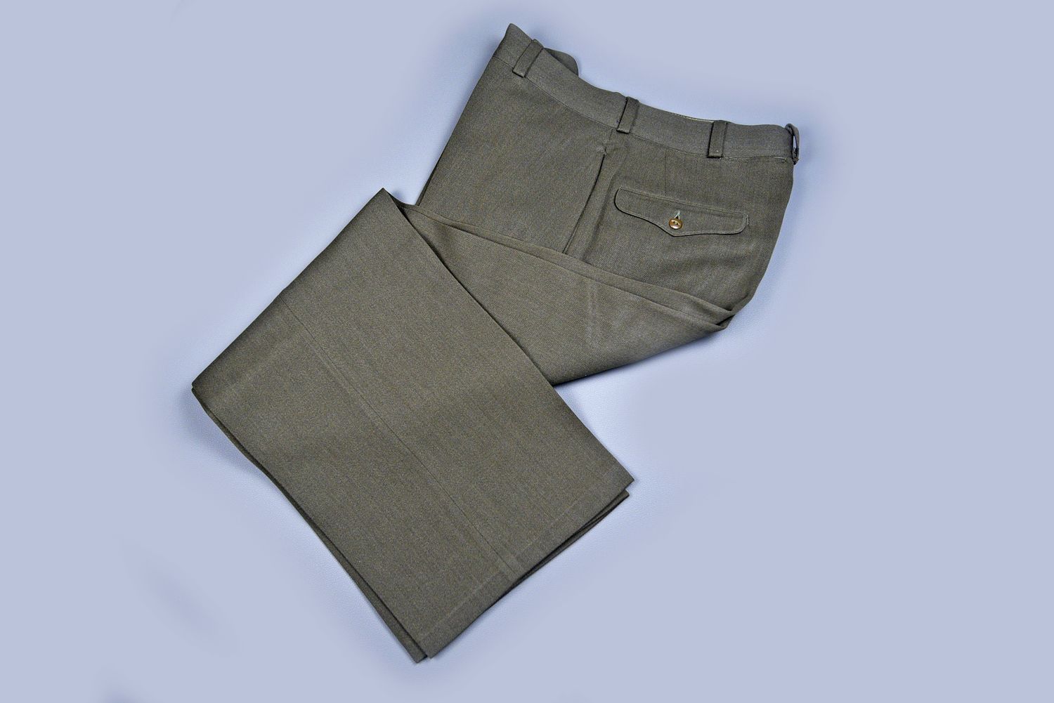 WWII U.S. MARINE CORPS OFFICER'S DRESS GREEN TROUSERS WWII U.S. MARINE CORPS OFFICER'S DRESS GREEN TROUSERS