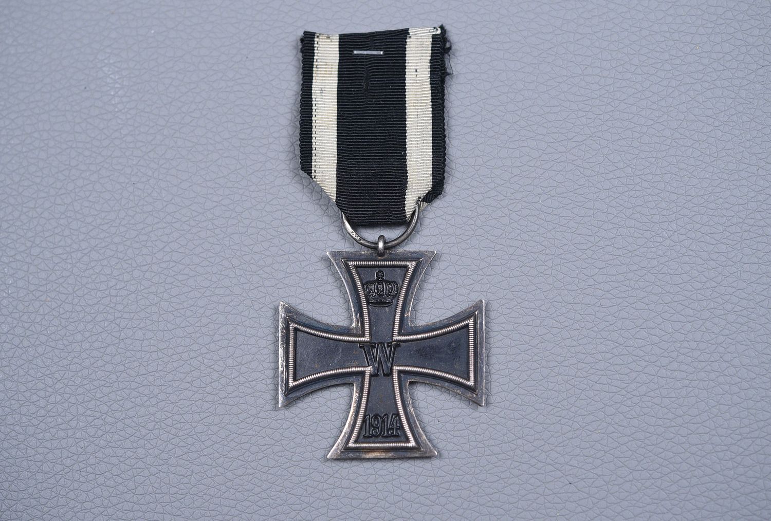 WWI GERMAN 1914 IRON CROSS 2nd CLASS - RING MARKED WWI GERMAN 1914 IRON CROSS 2nd CLASS - RING MARKED