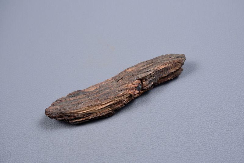 CIVIL WAR CASE SHOT BALL IN WOOD