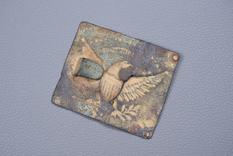 Pre-CIVIL WAR MILITIA EAGLE BUCKLE DUG IN RICHMOND, VA.