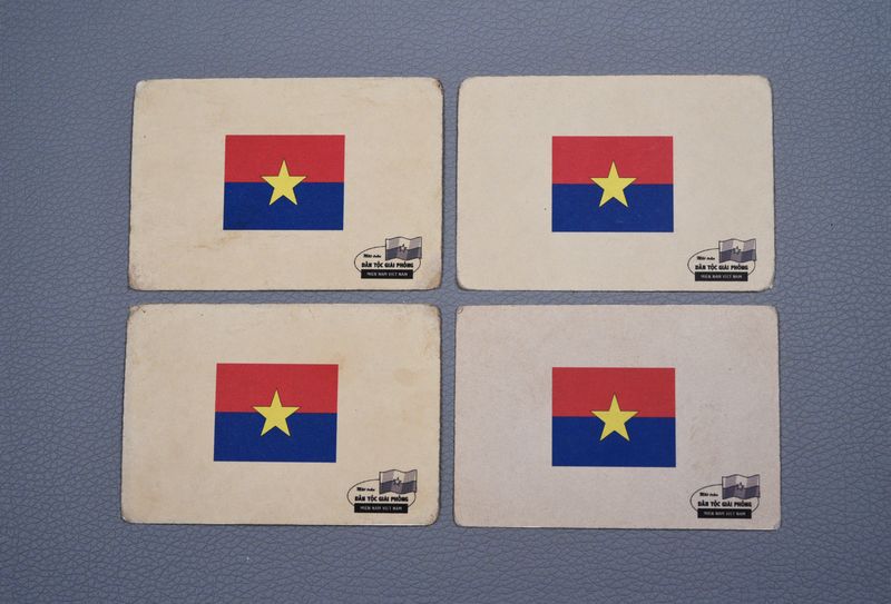 VIETNAM WAR DEFECTION CARDS - 4 EA.