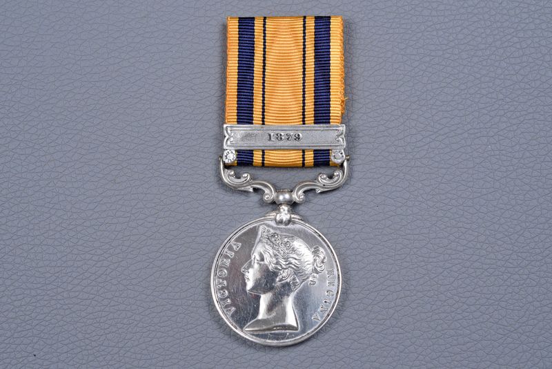 BRITISH VICTORIAN SOUTH AFRICA 1877-1879 MEDAL TO ORDINANCE DEPT. A.S.C. BRITISH VICTORIAN SOUTH AFRICA 1877-1879 MEDAL TO ORDINANCE DEPT. A.S.C.
