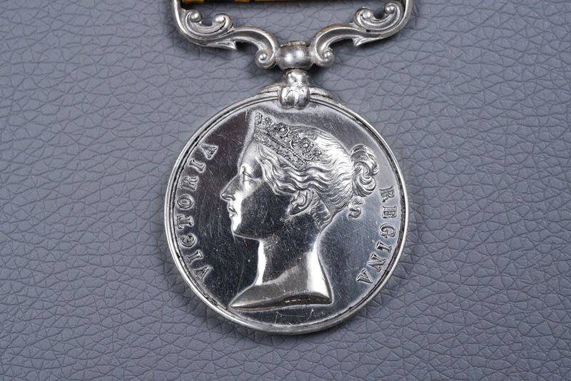 BRITISH VICTORIAN SOUTH AFRICA 1877-1879 MEDAL TO ORDINANCE DEPT. A.S.C.