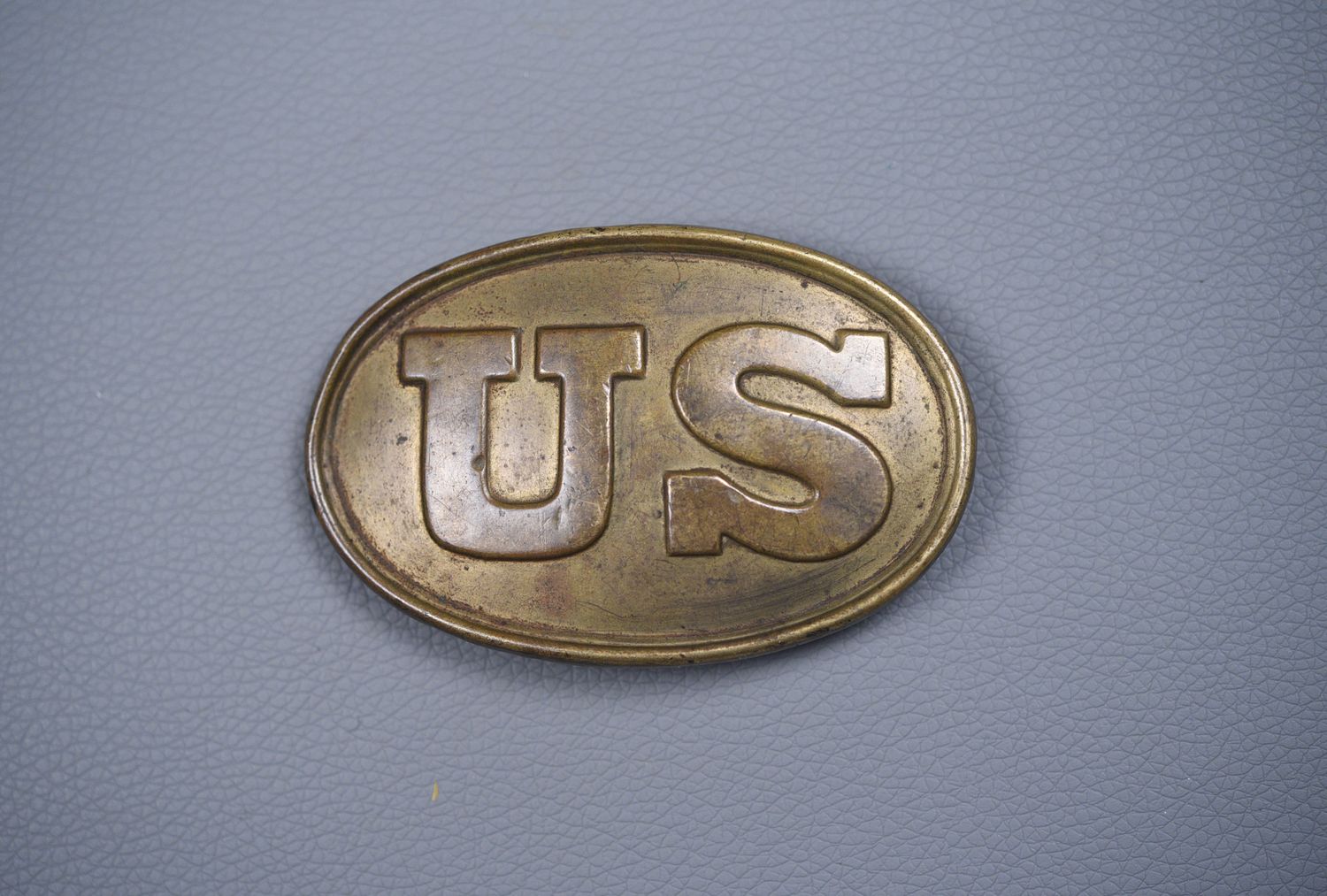 CIVIL WAR U.S. OVAL BELT BUCKLE w/PUPPY PAWS - NON-DUG CIVIL WAR U.S. OVAL BELT BUCKLE w/PUPPY PAWS - NON-DUG