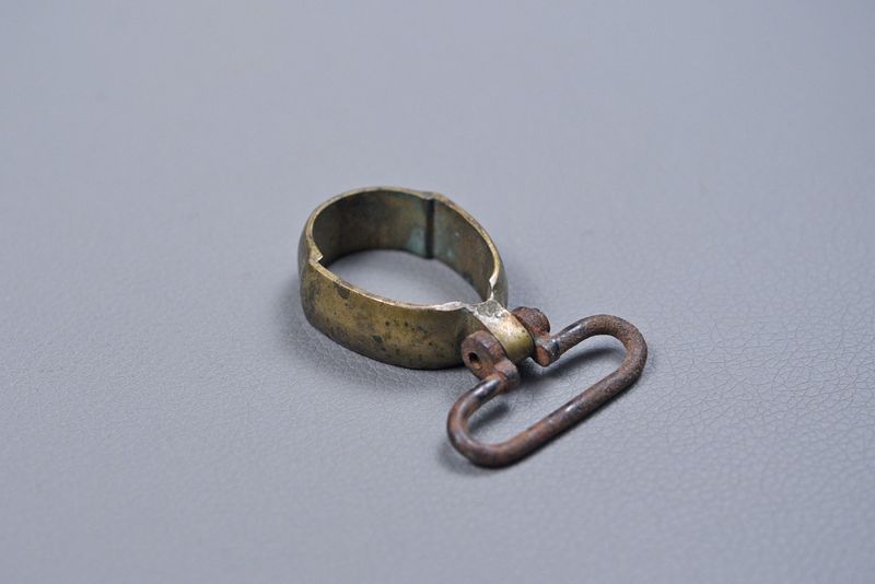 CIVIL WAR BRASS BARREL BAND w/SWIVEL CIVIL WAR BRASS BARREL BAND w/SWIVEL