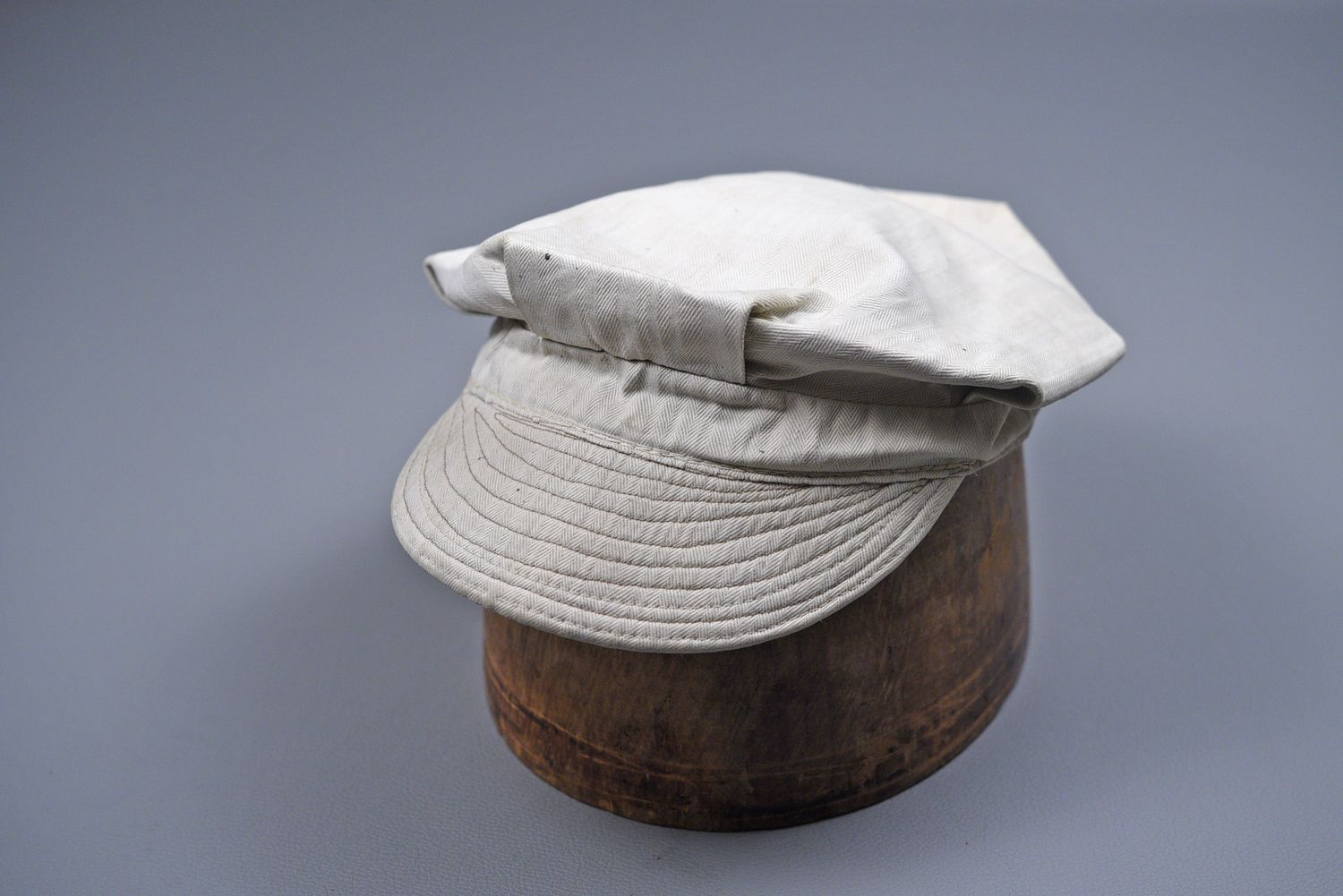 WWII U.S. MARINE CORPS M1941 HBT UTILITY CAP - SALTY WWII U.S. MARINE CORPS M1941 HBT UTILITY CAP - SALTY