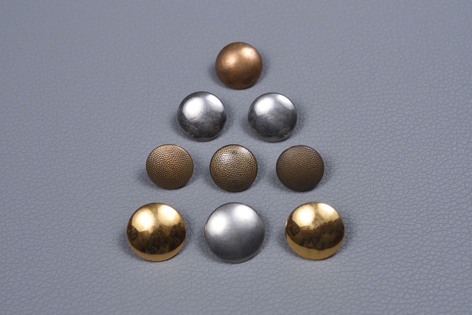 WWII GERMAN BUTTONS – ASSORTED LOT OF 9