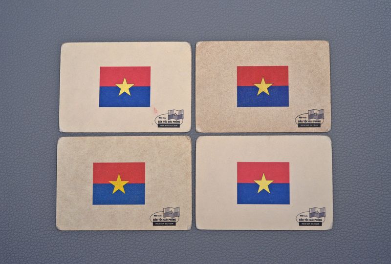 VIETNAM WAR DEFECTION CARDS - SET OF 4