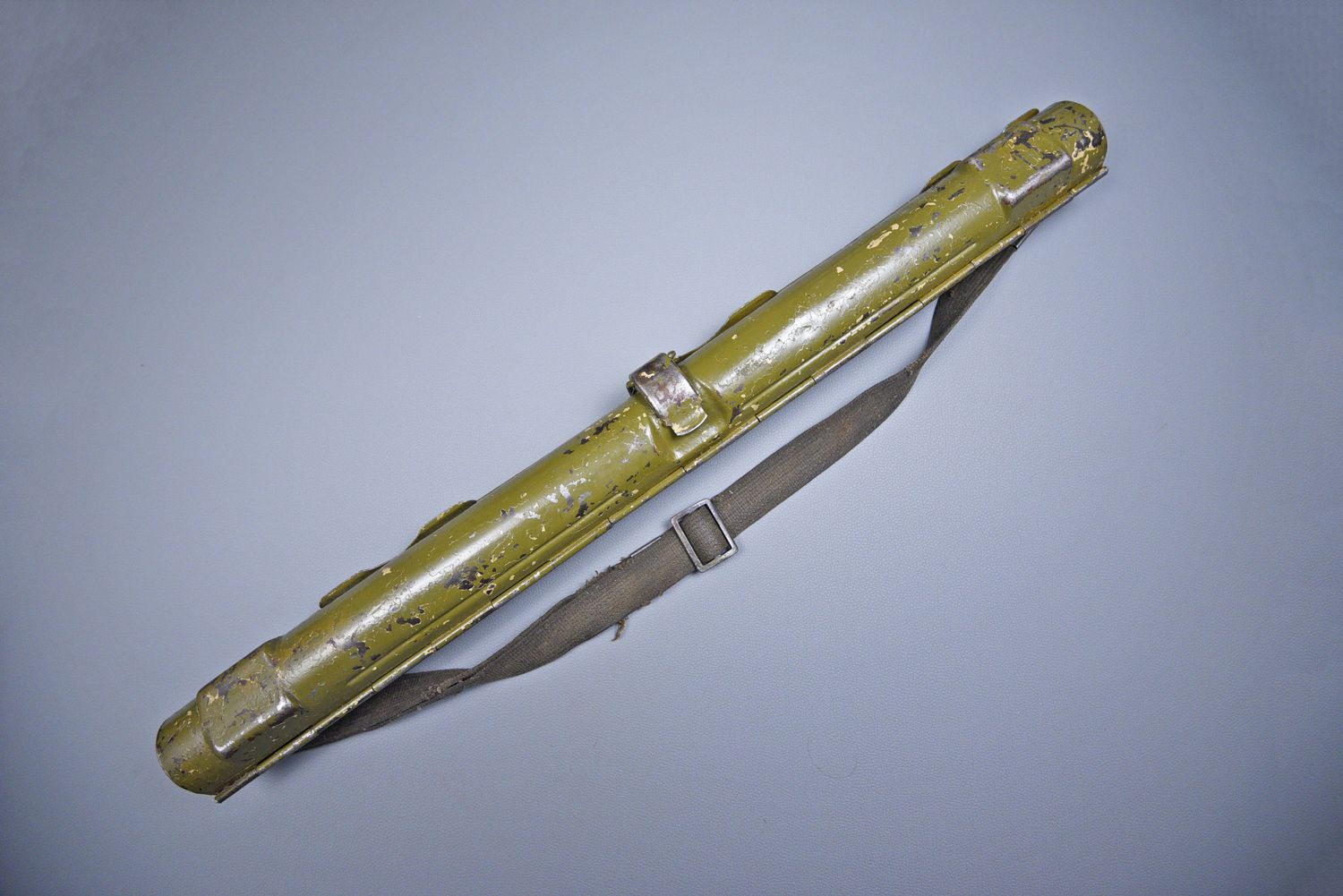 WWII GERMAN LAUFSCHUTZER 43 MG34 SPARE BARREL CARRIER w/BARREL WWII GERMAN LAUFSCHUTZER 43 MG34 SPARE BARREL CARRIER w/BARREL