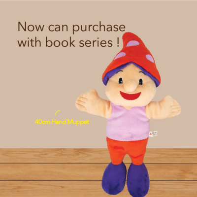Family Edition - Series 1 (5books) + 1 Hand Muppet (40cm)